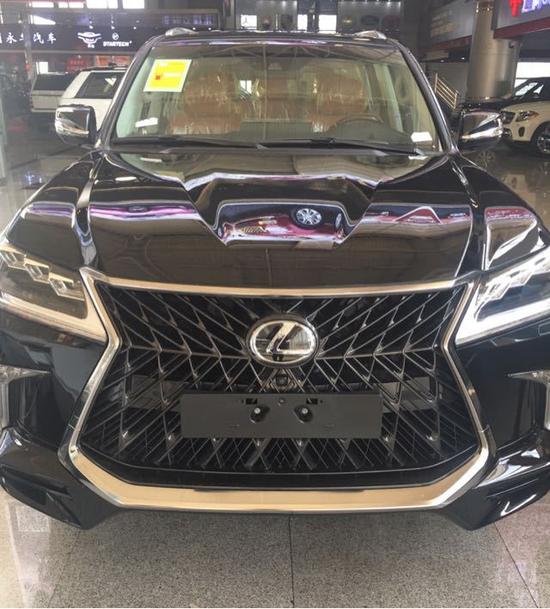 18款中东版雷克萨斯LX570限量款市场报价