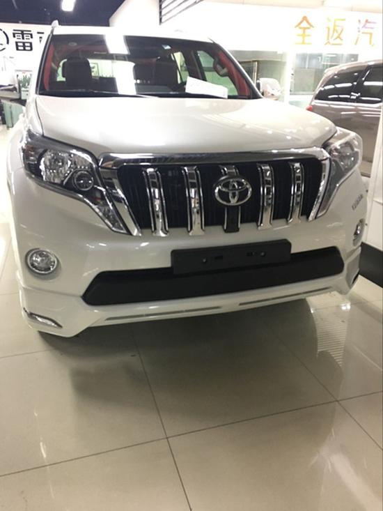 2017款丰田霸道4000中东版 天津港大促