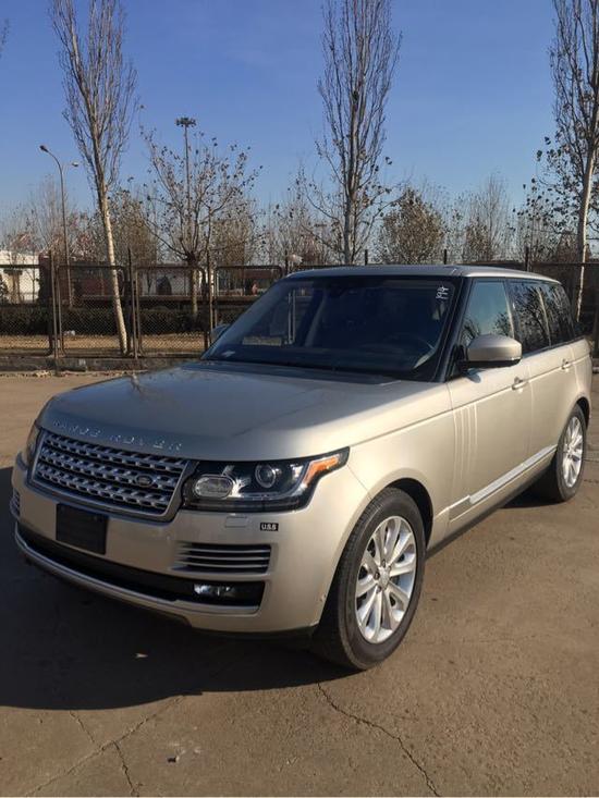 17款路虎揽胜行政美规版年底裸利惊喜