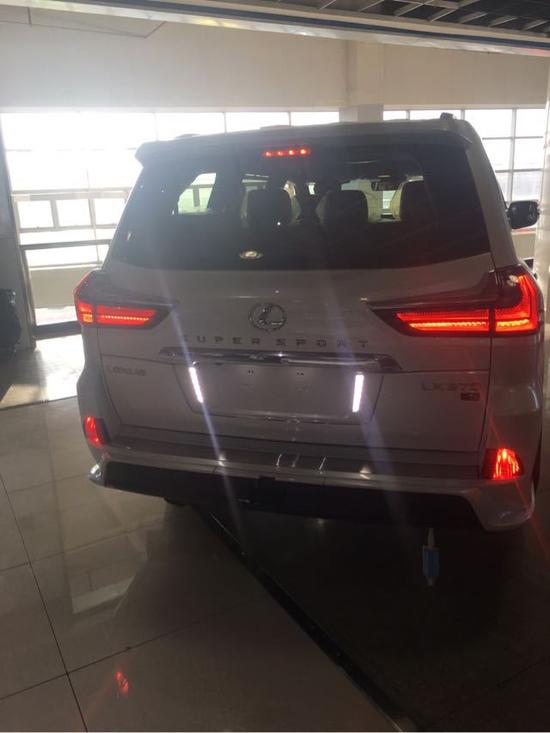 中东版雷克萨斯LX570天津港最新报价详情
