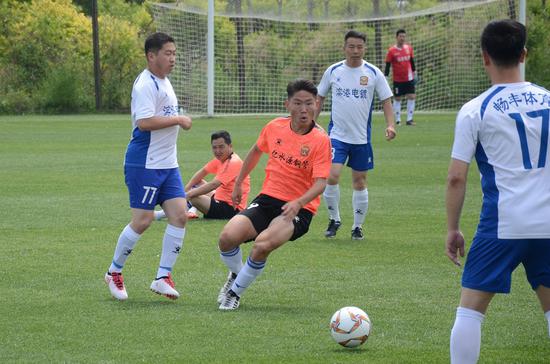 天津市静海区第三届畅丰杯足球联赛开幕
