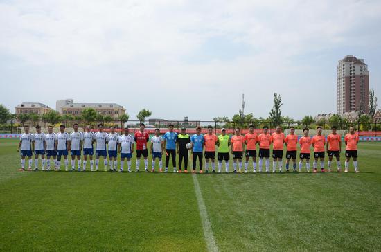 天津市静海区第三届畅丰杯足球联赛开幕