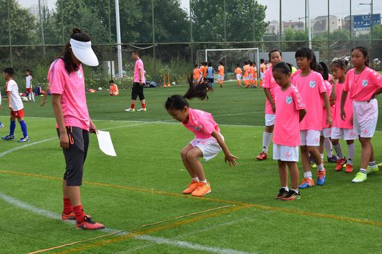 2018年天津市青少年足球后备人才夏季训练营