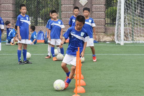 2018年天津市青少年足球后备人才夏季训练营