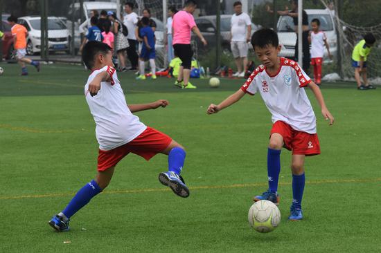 2018年天津市青少年足球后备人才夏季训练营