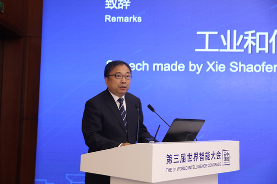 图 工业和信息化部信息化和软件服务业司司长谢少锋