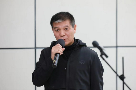 天津市美术家协会副主席、天津画院院长范杨先生致词