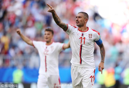 世界杯-科拉罗夫任意球建功 塞尔维亚1-0哥斯达