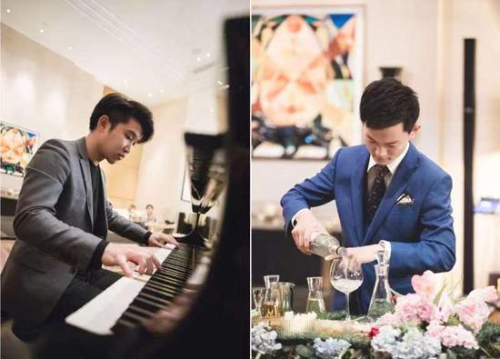 知名钢琴家鲍释贤与客座调酒师张子瑜联袂演绎“当音乐遇见鸡尾酒”