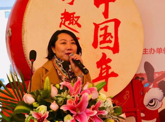 微博政务运营总经理李峥嵘 摄影:张春生