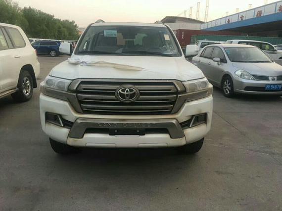 18款丰田酷路泽4000 吸顶DVD现车低价售