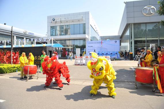 宝马摩托车天津首家4S店宝发行盛大开业_天津