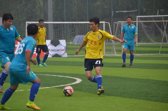 我爱足球中国足球民间争霸赛天津赛区启动