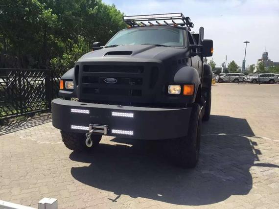 16款福特F650超级皮卡现车威武霸气-新浪汽车