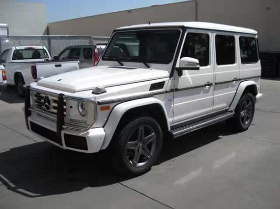 新款奔驰G550 白色米内饰Designo座椅