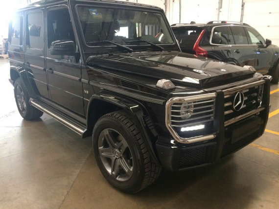 2017款奔驰G500时尚复古天津惊世亮相