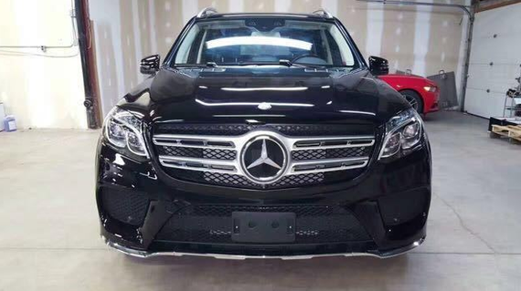 17款奔驰GLS450造型依然硬派 设计风格