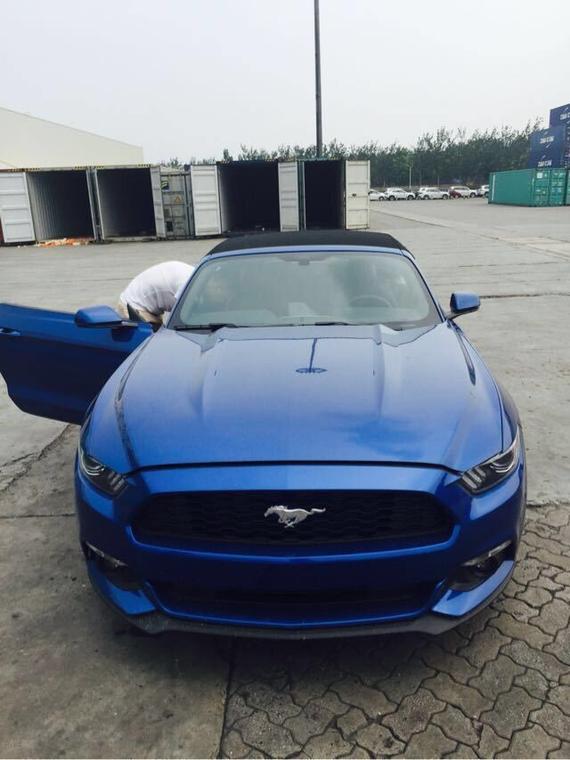 17款福特野马敞篷版 自动档P版超跑48万