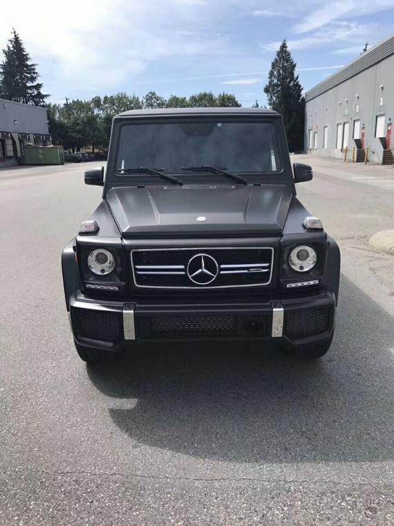 2017款奔驰加版G63 驾乘品质价格实惠