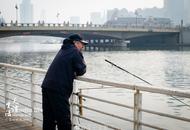 海河岸边的悠闲生活