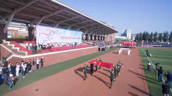 西青区张家窝镇举行首届全民健身运动会