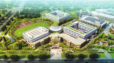 生态城南开小学效果图 生态城供图