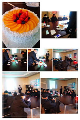 为中老年贵宾客户举办生日会