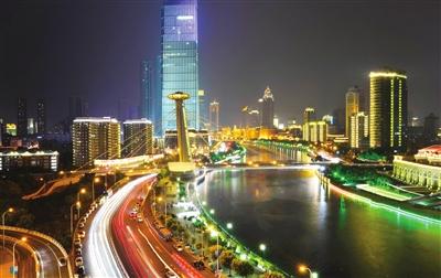 快三分解教学_河东夜景
