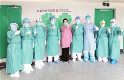 武汉第一医院的天津医护人员和病人