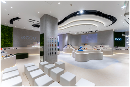 ECCO全新概念店内部