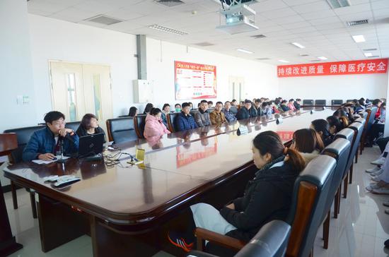 西青医院召开实习生春节前安全教育会