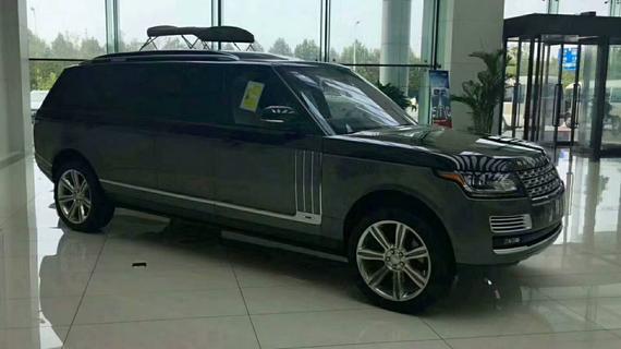 路虎揽胜皇家一号成功者的座驾配置豪华