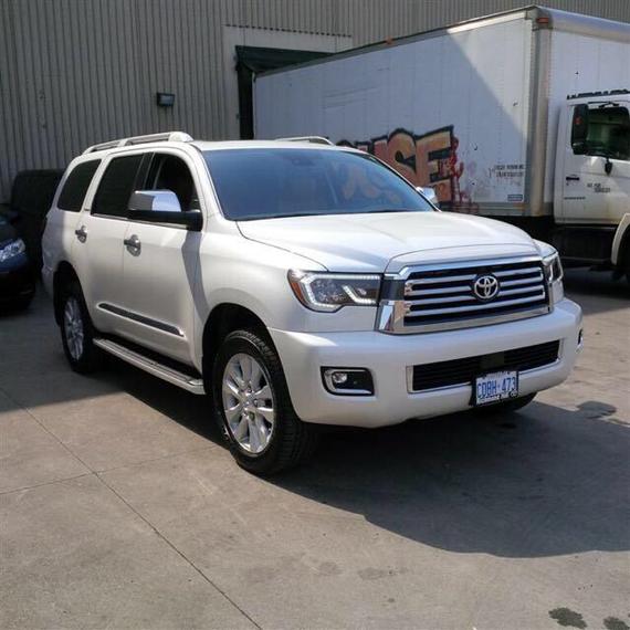 2018款丰田红杉5700白金版天津港尝鲜价