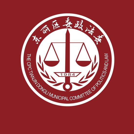 东丽政法委在全市率先制成政法委logo标志 树立政法队伍新形象