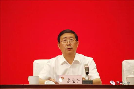 市委第六巡回指導組組長高寶江對全市公安機關①主題教育提出工作要求。