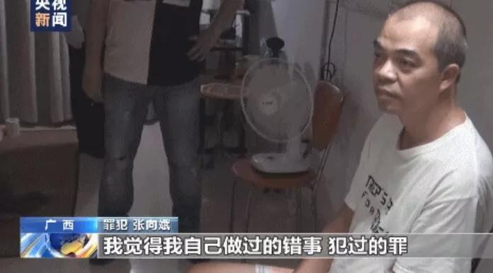 張向斌對所犯罪行供認不諱