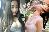 同济校花置身麦田神情陶醉