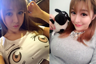 同济校花置身麦田神情陶醉