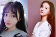 同济校花置身麦田神情陶醉