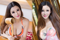 同济校花置身麦田神情陶醉