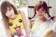 同济校花置身麦田神情陶醉