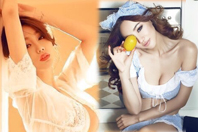 同济校花置身麦田神情陶醉