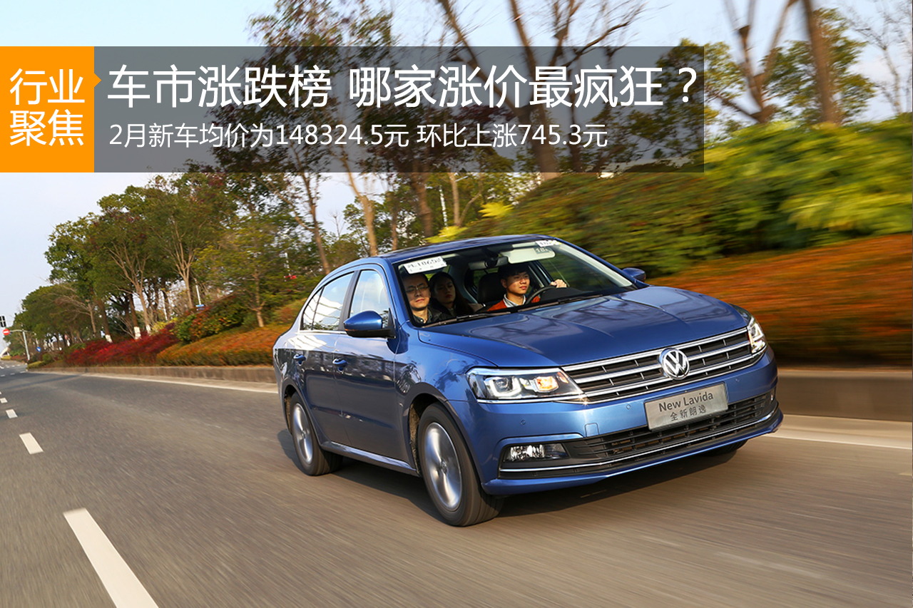 数说|车市涨跌榜:SUV优惠收窄 3月或加大