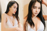 同济校花置身麦田神情陶醉