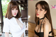 同济校花置身麦田神情陶醉