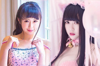 同济校花置身麦田神情陶醉