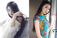 同济校花置身麦田神情陶醉