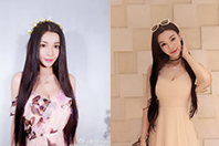 同济校花置身麦田神情陶醉