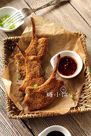 夏季下酒菜香酥烤羊排