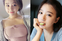 同济校花置身麦田神情陶醉